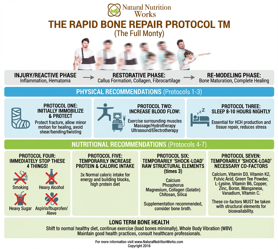 Rapid Bone Repair Protocol Infographic - Click to enlarge